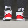 Jordan 1 Mid SE White Black Red Spruce GS BQ6931-100