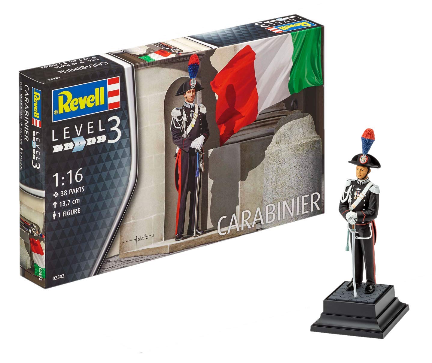 

Italian National Military Police Carabinieri Plastic Model 1/16