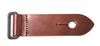 Daiking ukulele strap, palm tree handle V2, genuine cowhide leather end, 100% cotton