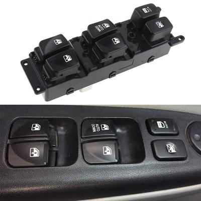 Painel de interruptor de janela elétrica do carro Master Console de controle do interruptor 935701E111 935701E110 para Hyundai Accent 2007-2010