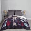Anime Osamu Dazai Knitted Blankets Bungou Stray Dogs Throw Blanket Summer Air Conditioning Portable Ultra-Soft Warm Bedspreads