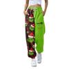 Women's Fashion Christmas Loose Drawstring Waist Solid Color Casual Sweatpants Pants