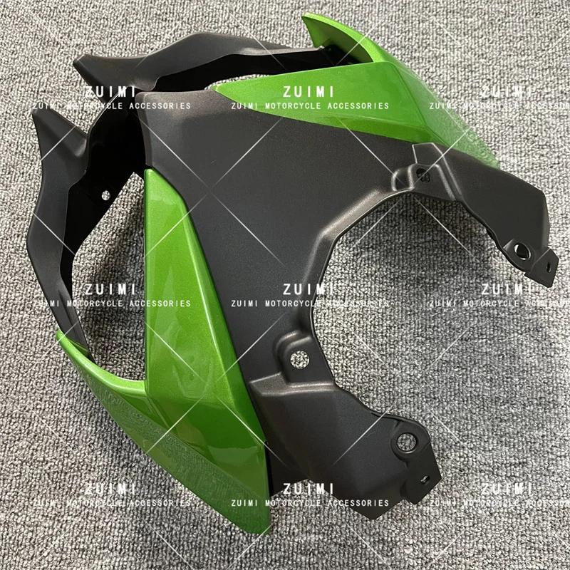 Headlight Fairing Upper Nose Hood Shroud Cover Front Turn Signal Bracket  Lower Panel Fit For Kawasaki Z650 2020 2021 2022