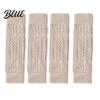 Soft Breathable Dog Sleeve 4Pcs Elbow Protectors, Knitted Leg Warmer Wraps, Cotton Wrap Protective Sleeves for Elderly Dogs, Post-operative