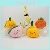Charming Apple Plush Keychain With Short Plush For Youthful Backpack Accessories