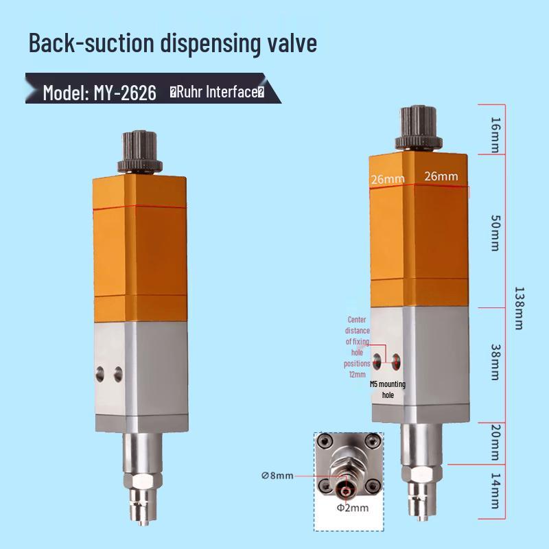 Jundingying MY-2626 Luer Type Precision Dispensing Valve