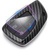 for Chevy for GMC Key Fob Cover, ABS Carbon Fiber Pattern Key Case for 2021 2022 2023 2024 for Chevy Suburban Tahoe Silverado 1500 2500 3500 Colorado