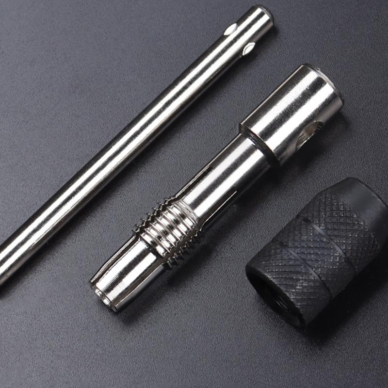 T-Handle Tap Wrench Threading Tool Set With Antislip Grip Suitable For Industrial Repair Home Improvement Projects