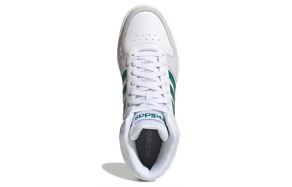 Adidas Hoops 2.0 Mid 'White Green' EE7385