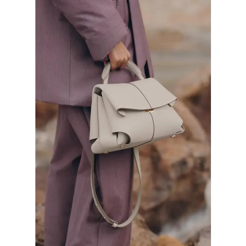 Neue beliebte Modeserie: Neue Damenhandtasche im europäischen und amerikanischen Stil – plissierte Lederhandtasche