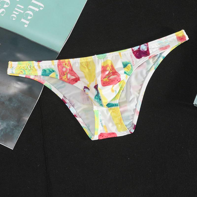 Calzoncillos bóxer para hombre U Convexo Cintura Baja Deportes Verano Shorts Estampados