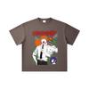 260 GSM Double Yarn 32 Count 100% Cotton Chainsaw Man V46 Denji Print Unisex Heavy Cotton T Shirt