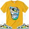 Chunky Dunky Pint T-Shirt Passend zu SB Dunk Low Ben & Jerry's Chunky Dunky-Gelb