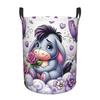 Eeyore Cartoon Laundry Hamper Large Clothes Storage Basket Winnie The Pooh Anime Cute Toy Bin Organizer for Boy Girl