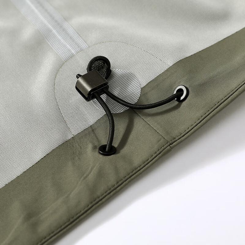 SNOWFLYING Men's Hooded High-Collar Casual Jacket