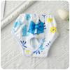 Pet Diaper Pants Female Dog Sanitary Pants Washable Reusable Heat Period Pet Underwear Hygiene Shorts Adjustable Soft Printed Small Pets
