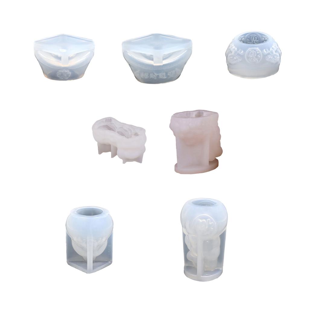 Chinesisches Neujahrs-Leckerli Silikonformen Flexible Silikon-Mousse-Kuchenformen Perfekt für DIY-Basteln und Festtagsbacken