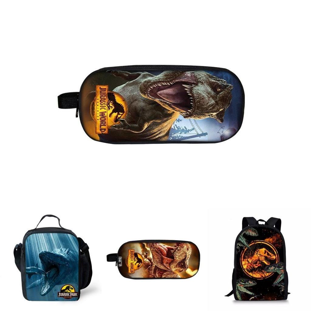 Jurassic World Dinosaurier Rucksack Große Kapazität Schultasche für Jungen und Mädchen