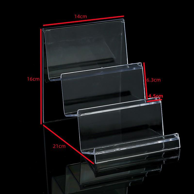 Acrylic Trapezoidal Stand for Wallets, Glasses, Masks, Mobile Phones