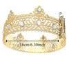 Hair Ornaments Baroque Crown Shiny Princess Tiara Elegant Rhinestone Crown  Man