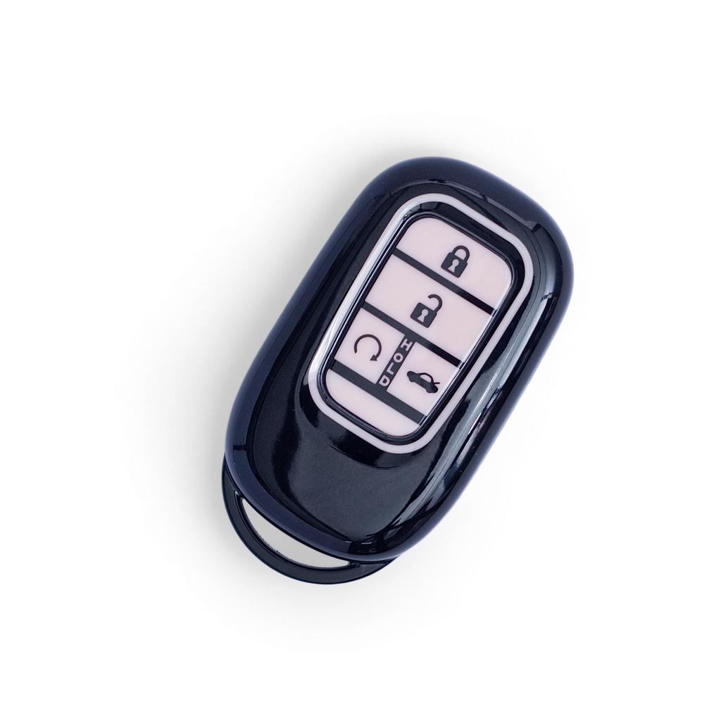 Color-Blocked Key Cover for Honda: CRV, Accord, Haoying, Civic, XRV, Geely, Fit, Elysion, URV