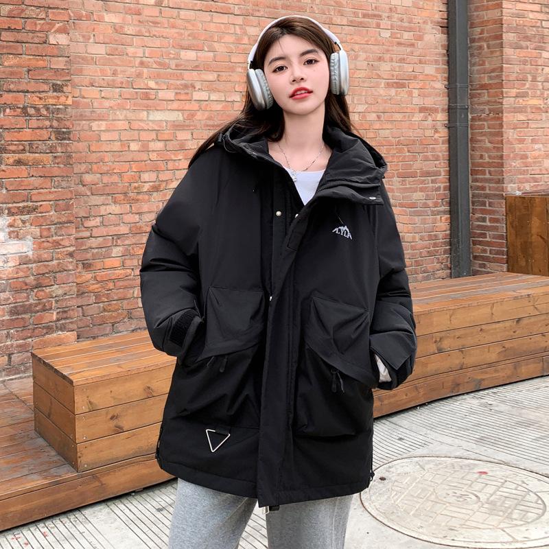 Jacket Men's Outdoor Tooling Wind Jacket Men's and Women's Hooded Trend Brand Versatile Wear-resistant Jacket Windbreaker