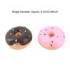 2 Pezzi Giocattolo Donut in Lattice Premium per Cani Giocattolo Donut Squeaky da Masticare per Cani Gioco Interattivo