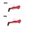 CNC Aluminum Motorcycle Gear Shift Lever Adjustable Lengthened Gear Shifter Foot Pedal Accessories Fit For Haojue-A87Q