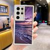 Phone Cover Case for Samsung Galaxy S26 Ultra S24Ultra S25 Edge S25 S23 FE S21 S20FE S22 S24 Plus Sunset Coast Scenery
