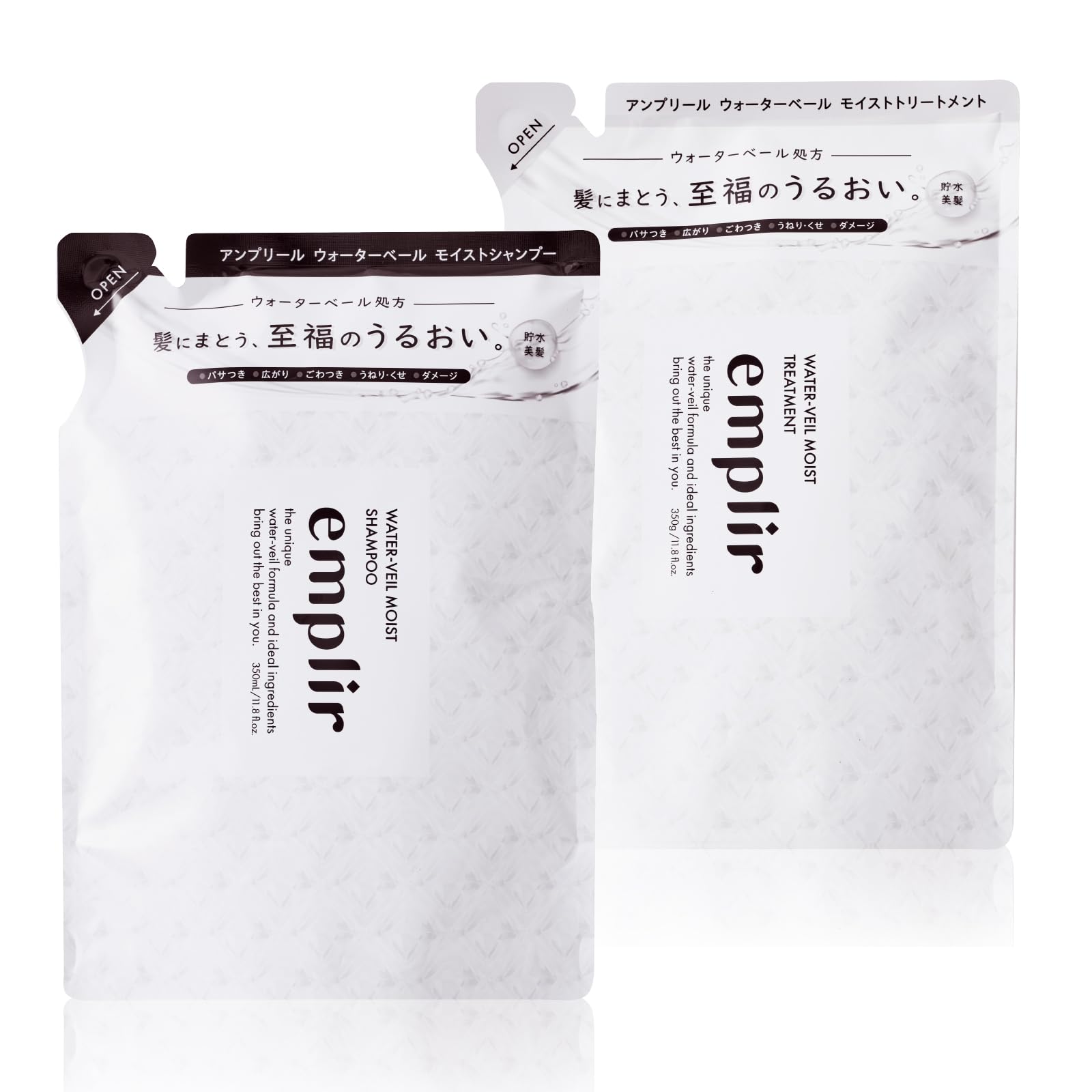 

Ample Water Veil Moist Shampoo Treatment Refill Set