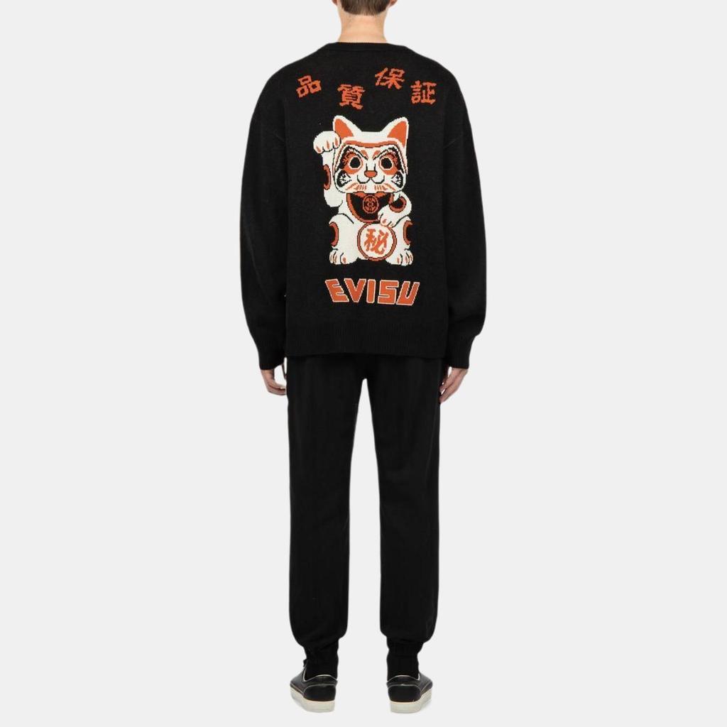 EVISU Sweaters Men's Crew Neck Moderate Other 2EAHTM2SR316LFAW