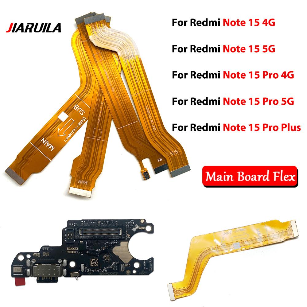 Main LCD Motherboard Flex Cable Replacement Parts For Xiaomi Redmi Note 11 Pro Plus Note 11 Pro Mainboard Connector Flex Ribbon