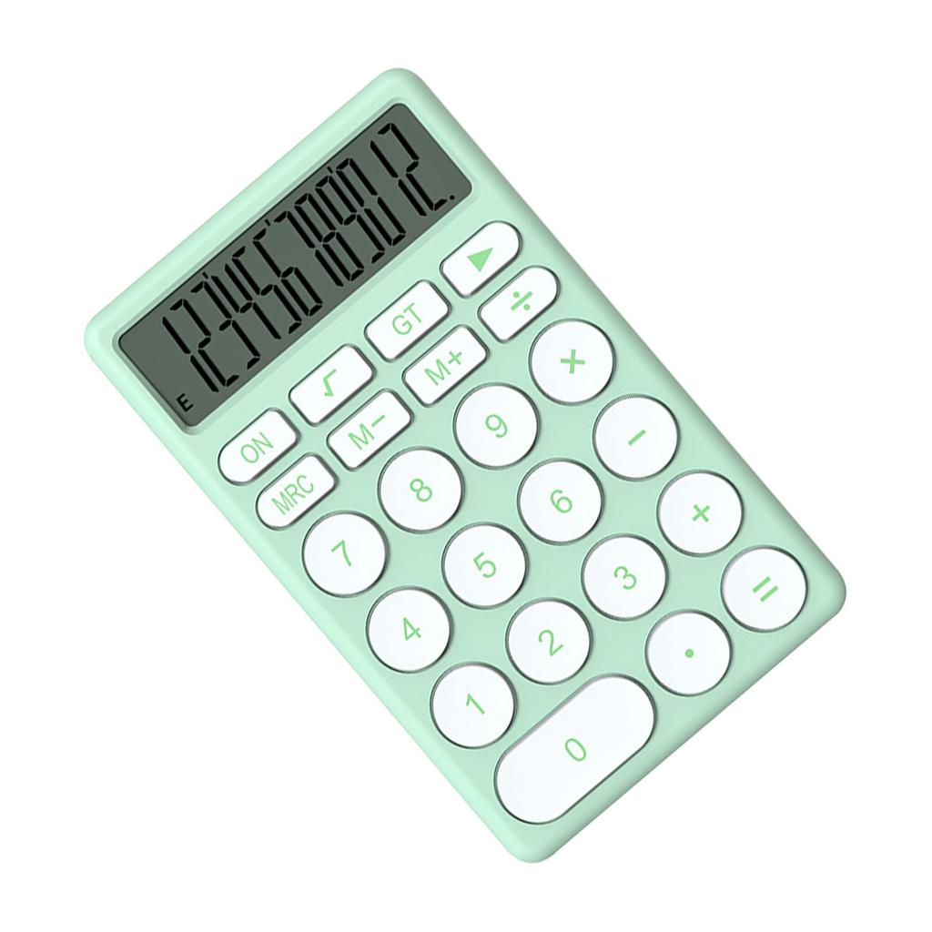 Cartoon Calculator Multifunctional Handheld Small Pocket Calculator with Large Display for Desktop
