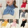 Frauen Casual Kreuz Warm Halten Riemen Schal Damen Herbst Winter Schal Weichen Hals Schal Mädchen Gestrickte S