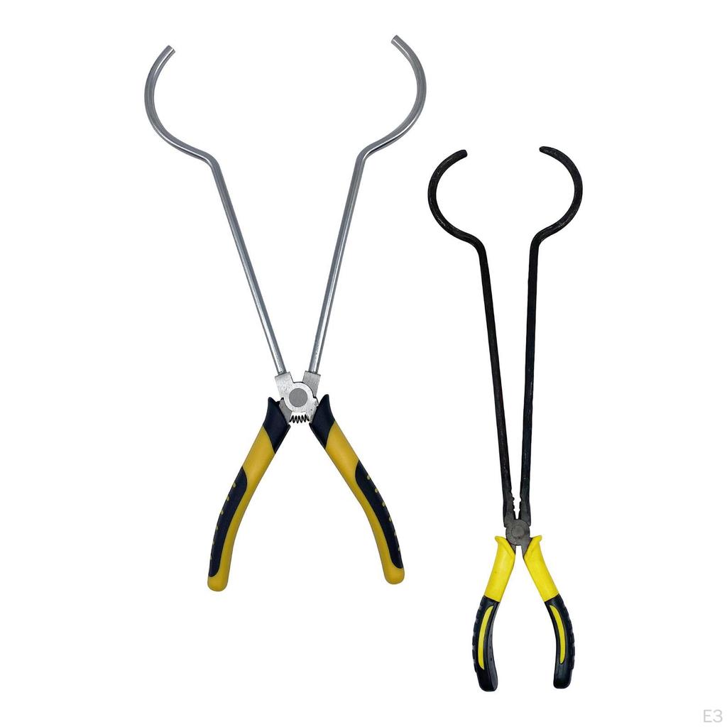 15.4inch Gold Melting Tongs for Metal Casting, Multifunctional Furnace Jewelry Making Tool