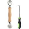 Screen Spline Tool Spline Roller Screen Repair Tool with Remove Hook Professional Rolling Tool for Window Easy to Use