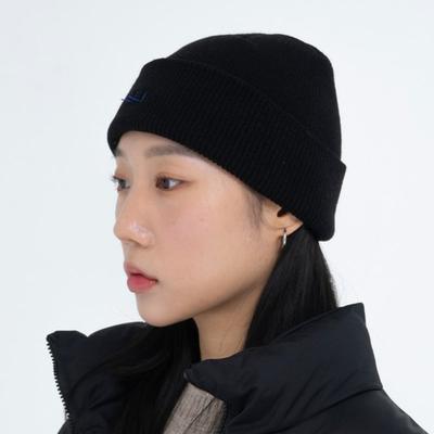 ODD DOT Stitch Acrylic Beanie_Black