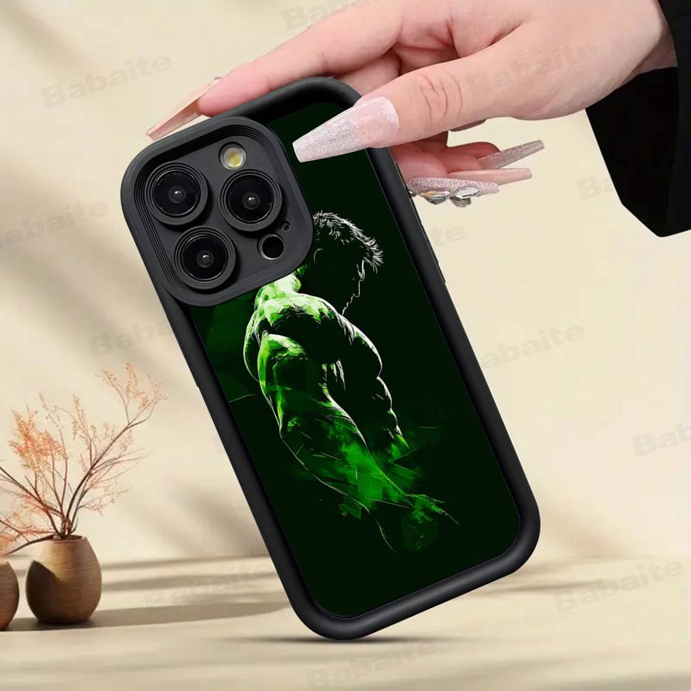 Superhero H-Hulk Phone Case For IPhone 17 16 15 14 13 Pro Max Plus 12 11 Cover