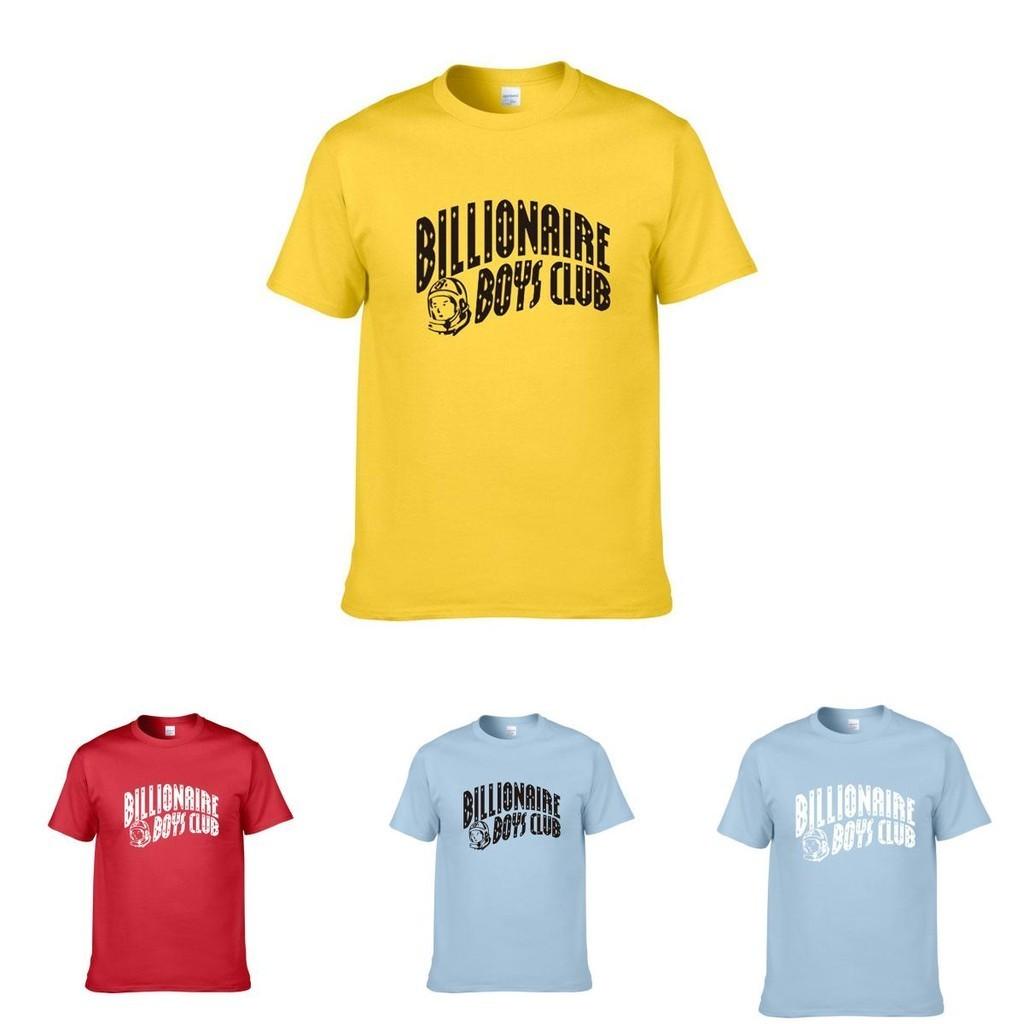 Stylish New Billionaire Boys Club Printing Men's O-neck Slim Short Sleeve T-shirt Tops For Fashion Enthusiasts