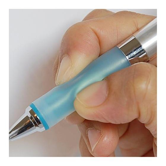 Mitsubishi Pencil Alpha Gel 0.5 Kuru Toga Mechanical Pencil, Blue, M5858GG1P.33, Knock-Type, With Eraser, Gel Grip, Kuru Toga Engine