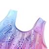 5-12 Years Kids Girls Ballet Gymnastics Dance Costumes Dance Leotards Tops+Shorts+Headband