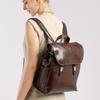 Nuovo Zaino da Donna in Pelle di Alta Qualità Zaino da Viaggio Vintage in Pelle di Mucca Borsa Scolastica Zaino Scolastico Versatile per Studenti