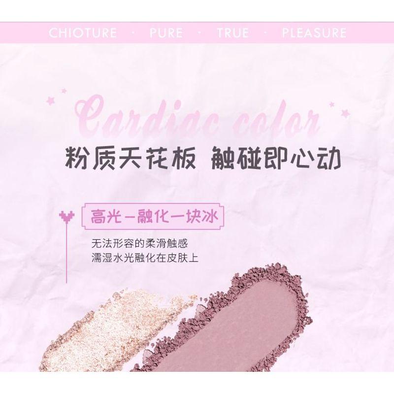 CHIOTURE - Seven-Color Disk Eyeshadow Palette - 5 Types