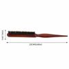 Ergonomic Handle Teasing Brush Professional Styling Comb Hairdressing Tool Teasing Comb  Salon Use