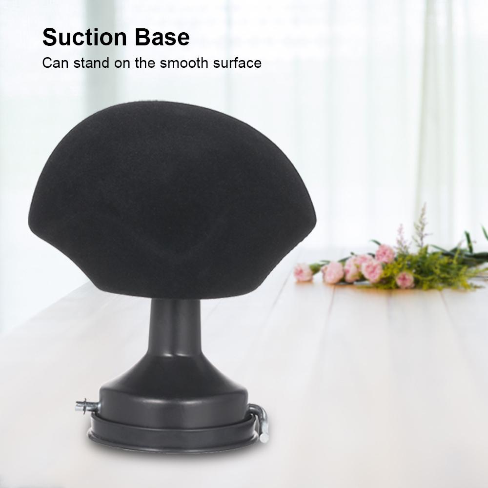Wig Making Stand for Holding Displaying Hat Styling Hair Wig Holder Stand with Suction Cup
