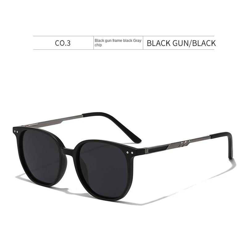 

High Quality Lens Sunglasses Fashionable Sun Glasses Metal Frame Sun Goggles Engraved Mirror Legs SHOW AS PICTURE