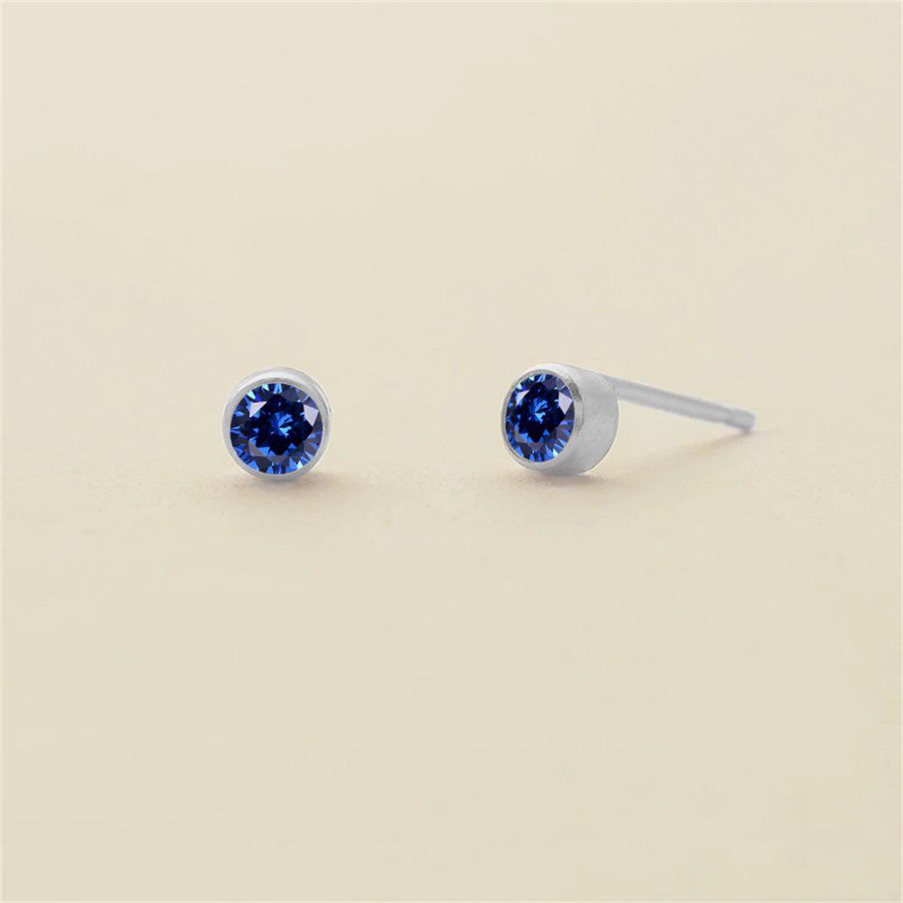 eManco Colorful Rhinestone Diamond-Studded Earrings, Stainless Steel Gold-Plated Ear Cuff.