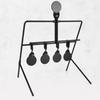 Cross-Border 4+1 All-Metal Outdoor Automatic Target Wind Chime for Shooting Practice