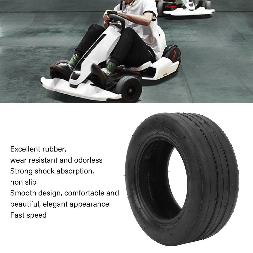 Go Kart Tire Front Wheel Rubber Vacuum for XIAOMI Ninebot Karting Car Riding Supplies