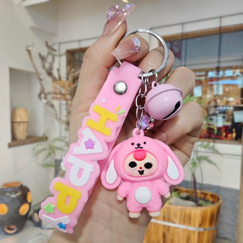 Neuer Cartoon Baby Dreijähriger Schlüsselanhänger Puppenanhänger Internet-Berühmtheit Niedliche Tasche Kleines Geschenk Autoschlüsselanhänger